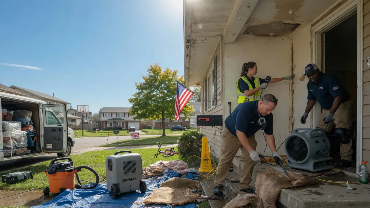 Water Damage Restoration in Orlando, WV near me